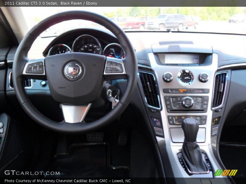 Black Raven / Ebony 2011 Cadillac CTS 3.0 Sedan