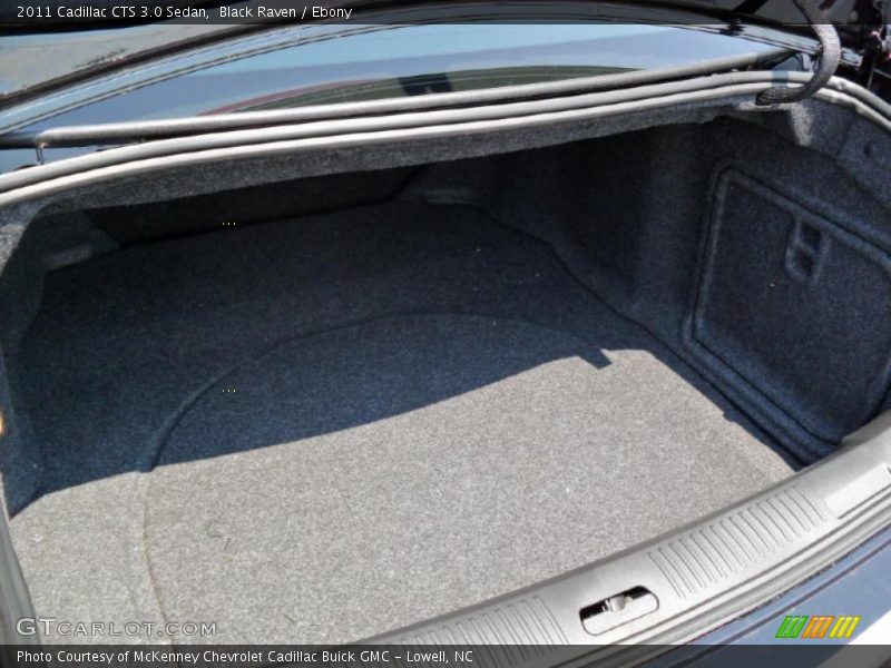 Black Raven / Ebony 2011 Cadillac CTS 3.0 Sedan