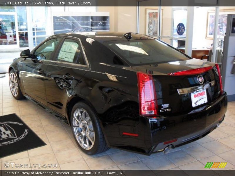 Black Raven / Ebony 2011 Cadillac CTS -V Sedan