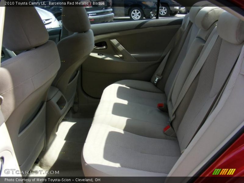 Barcelona Red Metallic / Bisque 2010 Toyota Camry LE
