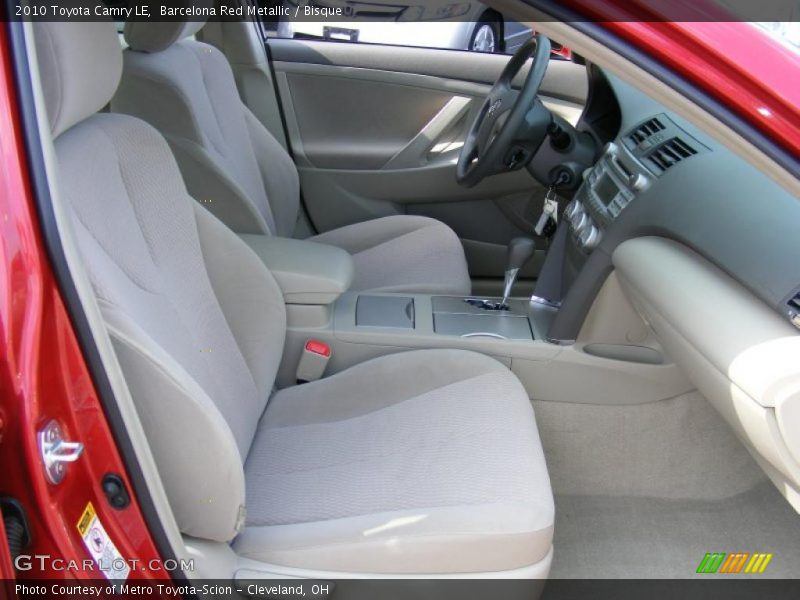 Barcelona Red Metallic / Bisque 2010 Toyota Camry LE