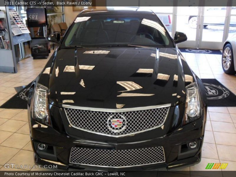 Black Raven / Ebony 2011 Cadillac CTS -V Sedan