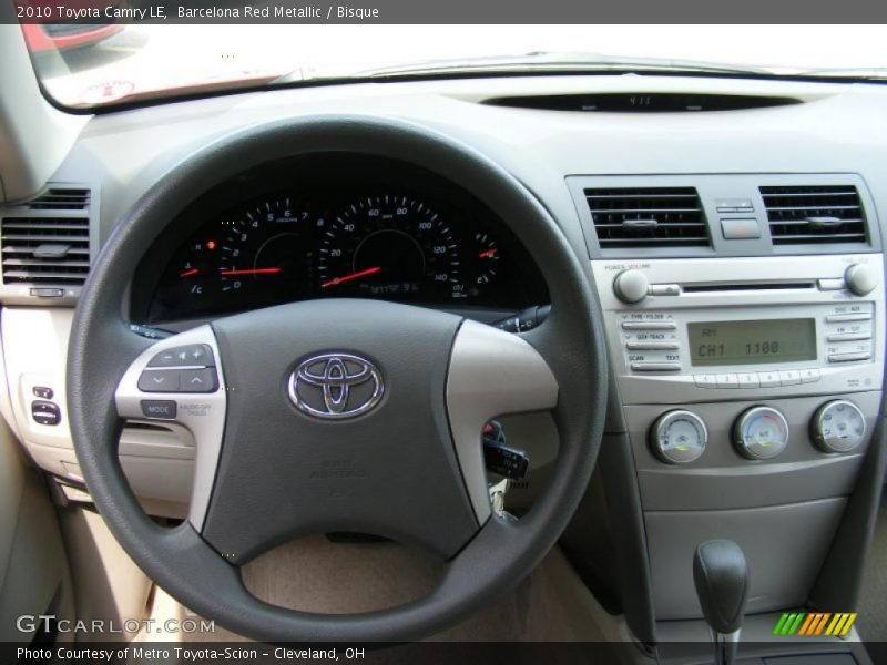 Barcelona Red Metallic / Bisque 2010 Toyota Camry LE