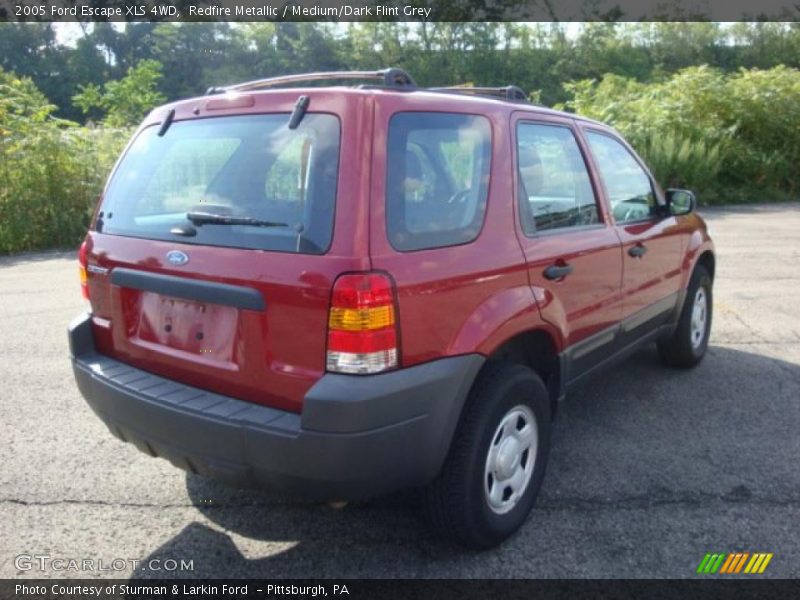 Redfire Metallic / Medium/Dark Flint Grey 2005 Ford Escape XLS 4WD
