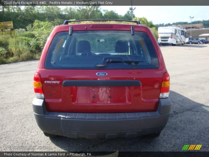 Redfire Metallic / Medium/Dark Flint Grey 2005 Ford Escape XLS 4WD