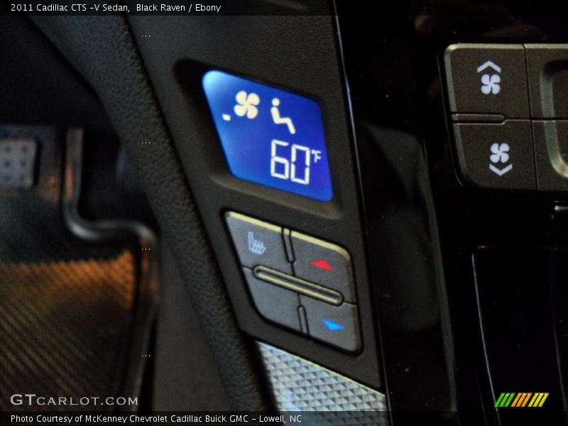 Black Raven / Ebony 2011 Cadillac CTS -V Sedan