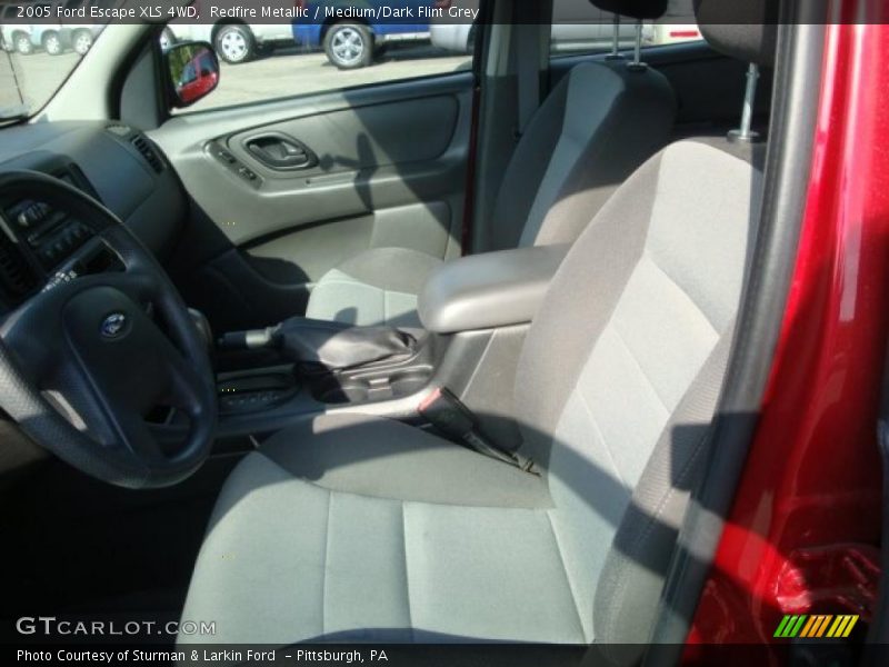 Redfire Metallic / Medium/Dark Flint Grey 2005 Ford Escape XLS 4WD
