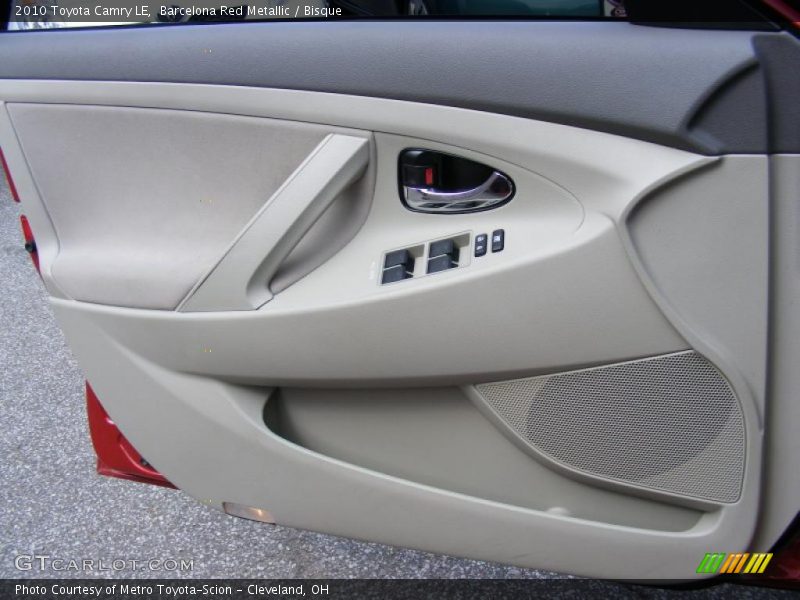 Barcelona Red Metallic / Bisque 2010 Toyota Camry LE