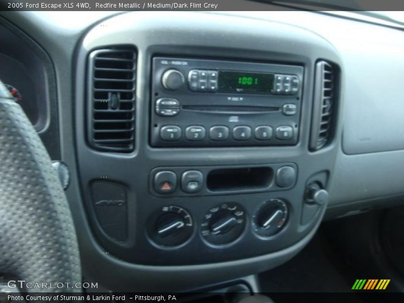 Redfire Metallic / Medium/Dark Flint Grey 2005 Ford Escape XLS 4WD