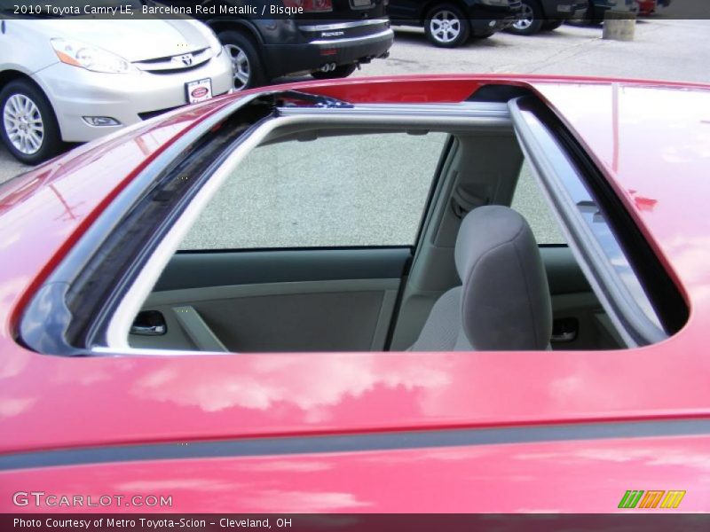 Barcelona Red Metallic / Bisque 2010 Toyota Camry LE