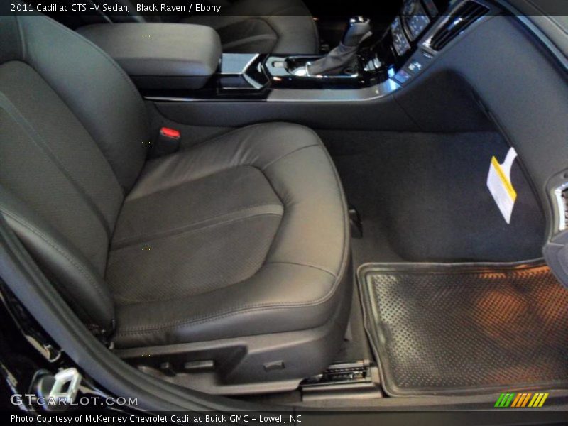 Black Raven / Ebony 2011 Cadillac CTS -V Sedan