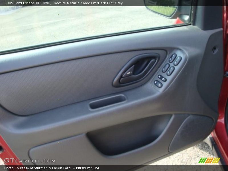 Redfire Metallic / Medium/Dark Flint Grey 2005 Ford Escape XLS 4WD