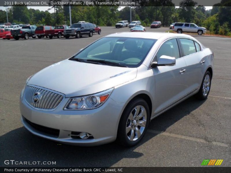 Quicksilver Metallic / Dark Titanium/Light Titanium 2011 Buick LaCrosse CXL