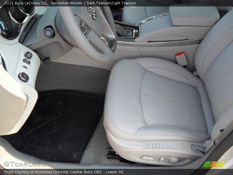 Quicksilver Metallic / Dark Titanium/Light Titanium 2011 Buick LaCrosse CXL