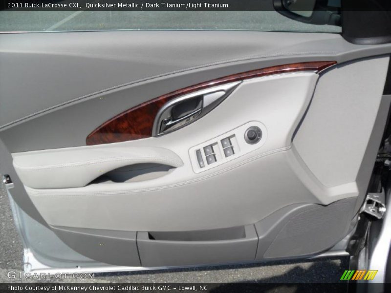 Quicksilver Metallic / Dark Titanium/Light Titanium 2011 Buick LaCrosse CXL