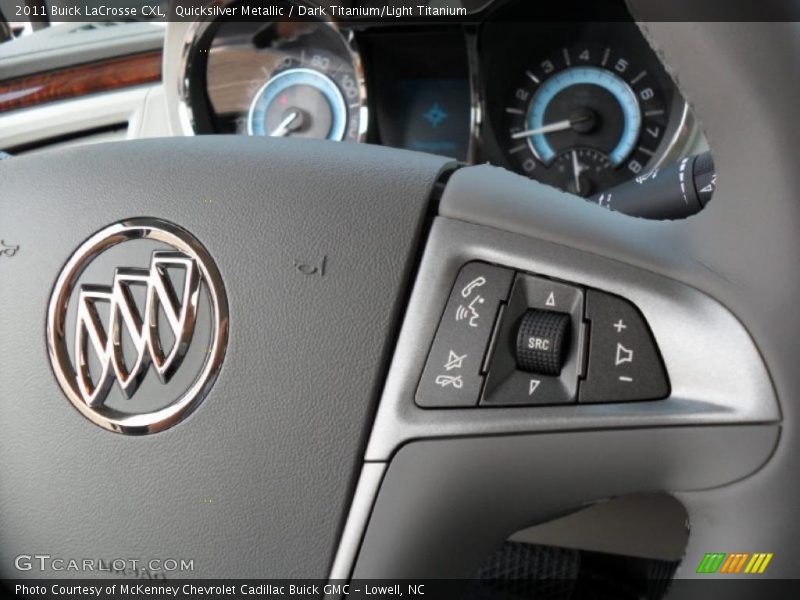 Quicksilver Metallic / Dark Titanium/Light Titanium 2011 Buick LaCrosse CXL