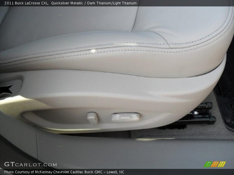 Quicksilver Metallic / Dark Titanium/Light Titanium 2011 Buick LaCrosse CXL