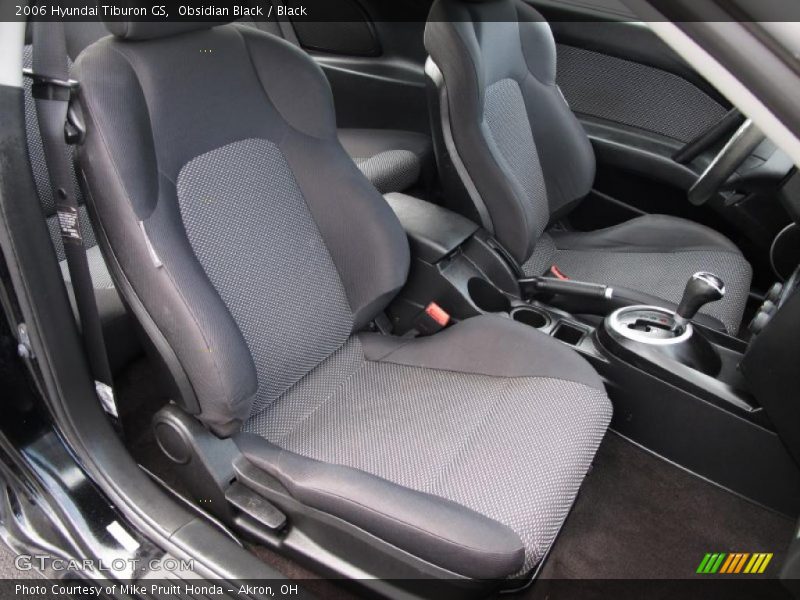 Obsidian Black / Black 2006 Hyundai Tiburon GS
