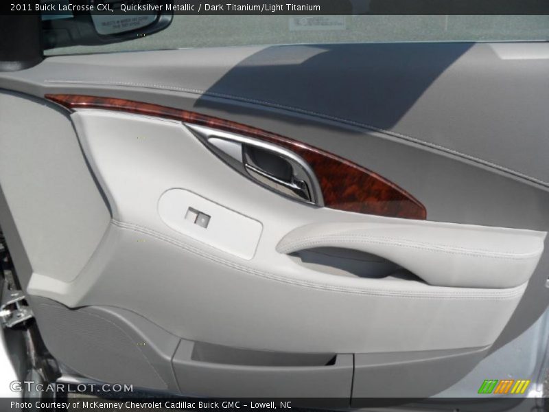 Quicksilver Metallic / Dark Titanium/Light Titanium 2011 Buick LaCrosse CXL