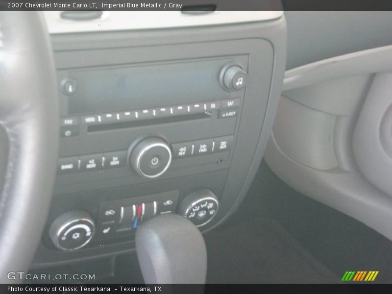 Imperial Blue Metallic / Gray 2007 Chevrolet Monte Carlo LT