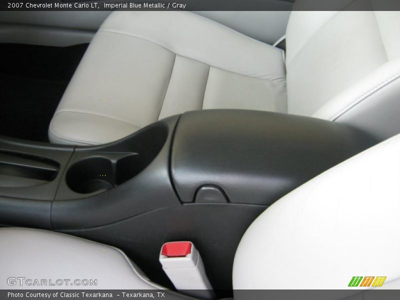 Imperial Blue Metallic / Gray 2007 Chevrolet Monte Carlo LT