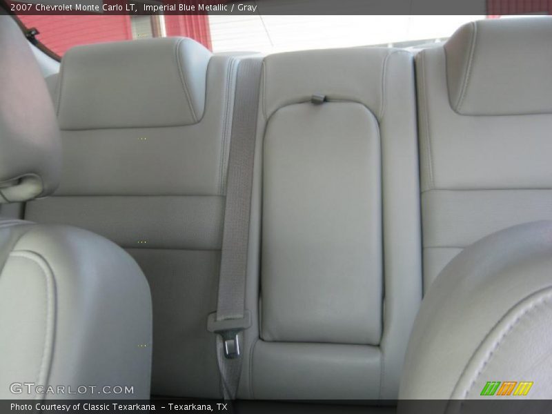 Imperial Blue Metallic / Gray 2007 Chevrolet Monte Carlo LT
