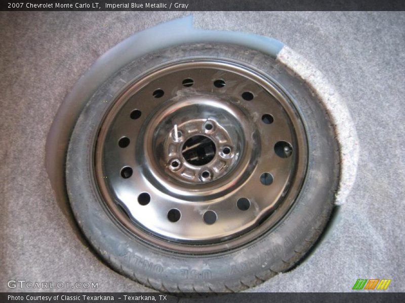 Imperial Blue Metallic / Gray 2007 Chevrolet Monte Carlo LT