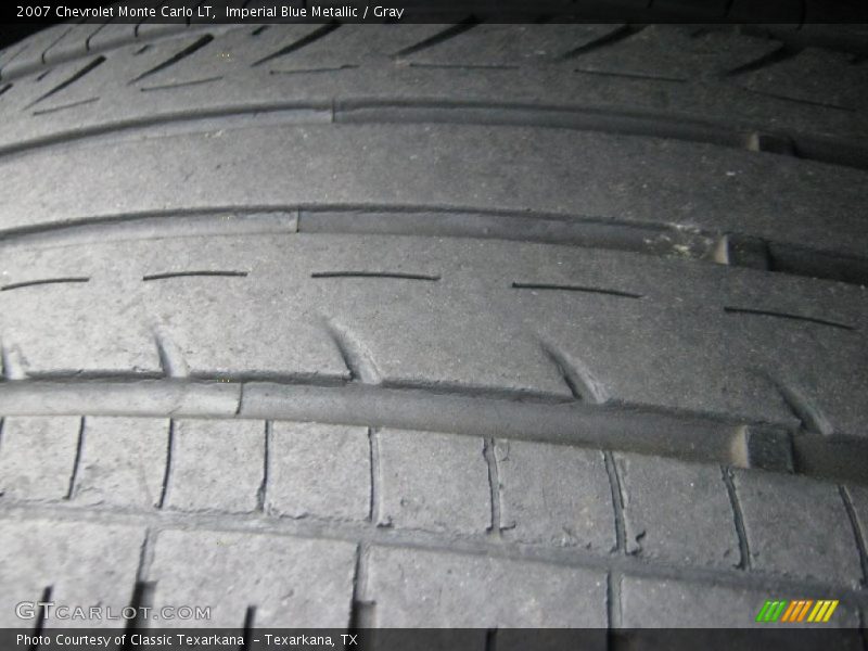 Imperial Blue Metallic / Gray 2007 Chevrolet Monte Carlo LT
