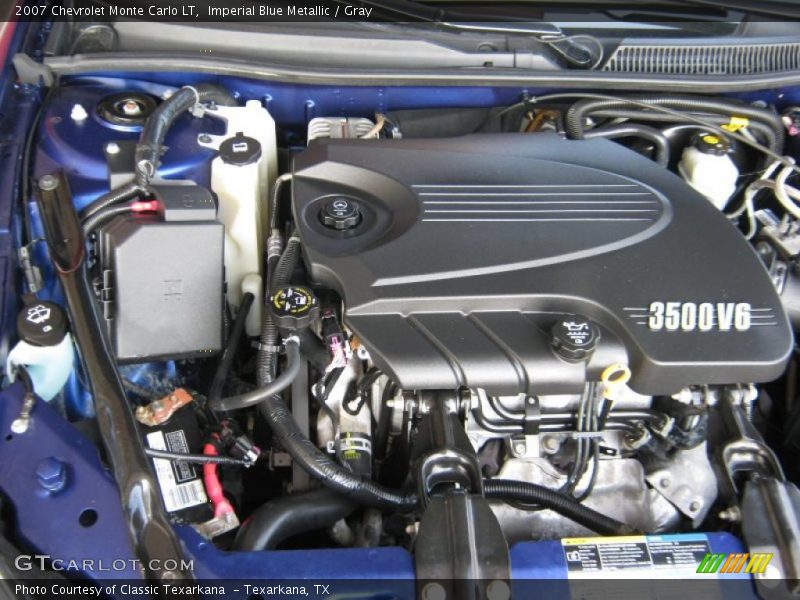 Imperial Blue Metallic / Gray 2007 Chevrolet Monte Carlo LT