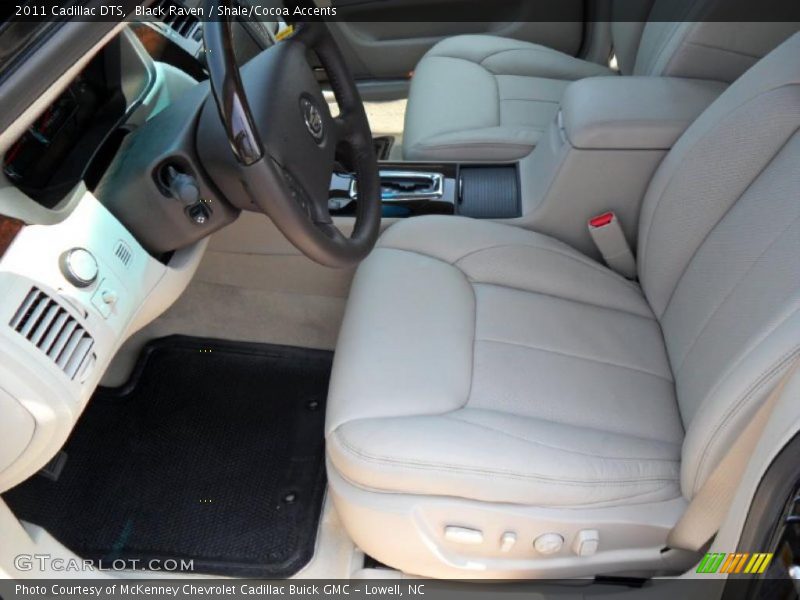 Black Raven / Shale/Cocoa Accents 2011 Cadillac DTS