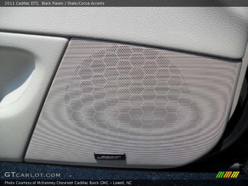 Black Raven / Shale/Cocoa Accents 2011 Cadillac DTS