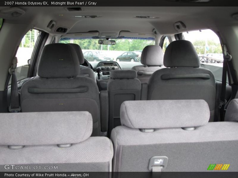 Midnight Blue Pearl / Gray 2007 Honda Odyssey EX