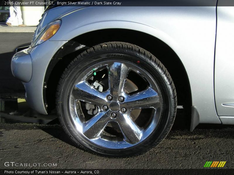 Bright Silver Metallic / Dark Slate Gray 2005 Chrysler PT Cruiser GT