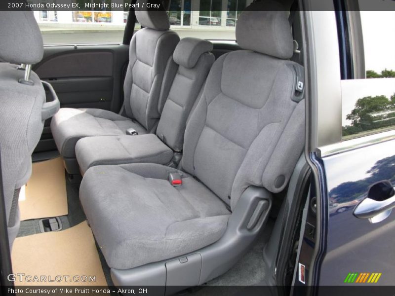 Midnight Blue Pearl / Gray 2007 Honda Odyssey EX