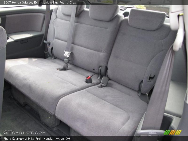 Midnight Blue Pearl / Gray 2007 Honda Odyssey EX