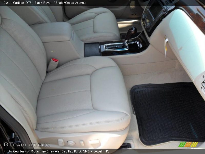 Black Raven / Shale/Cocoa Accents 2011 Cadillac DTS
