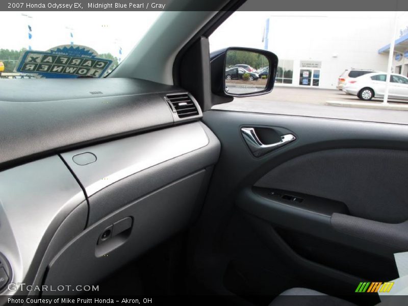 Midnight Blue Pearl / Gray 2007 Honda Odyssey EX