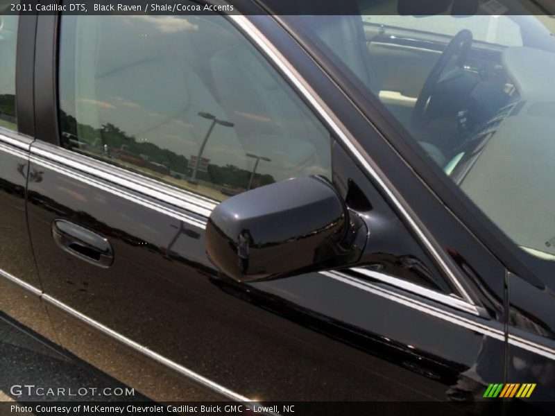 Black Raven / Shale/Cocoa Accents 2011 Cadillac DTS