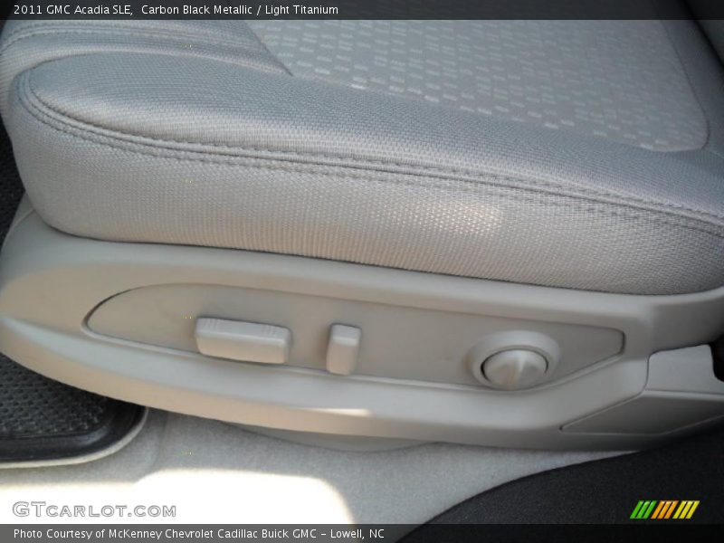 Carbon Black Metallic / Light Titanium 2011 GMC Acadia SLE
