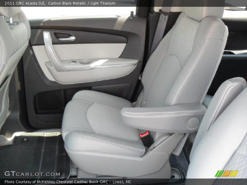 Carbon Black Metallic / Light Titanium 2011 GMC Acadia SLE