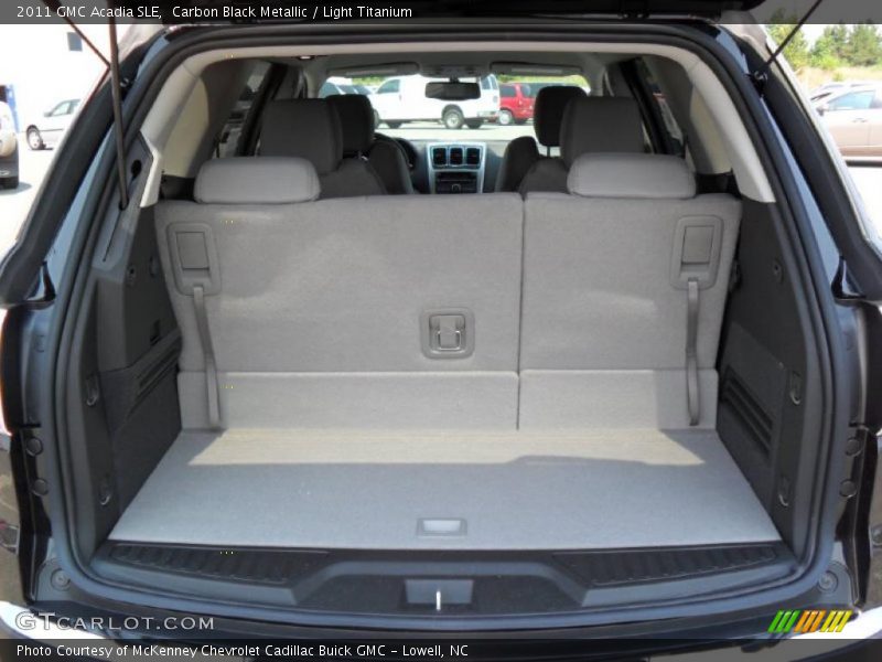 Carbon Black Metallic / Light Titanium 2011 GMC Acadia SLE