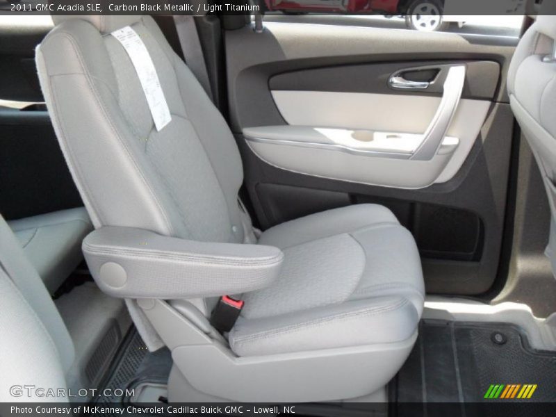 Carbon Black Metallic / Light Titanium 2011 GMC Acadia SLE