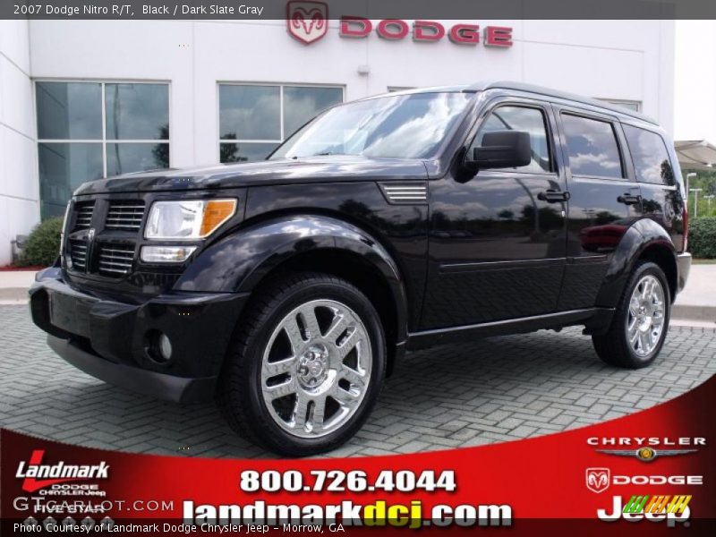 Black / Dark Slate Gray 2007 Dodge Nitro R/T