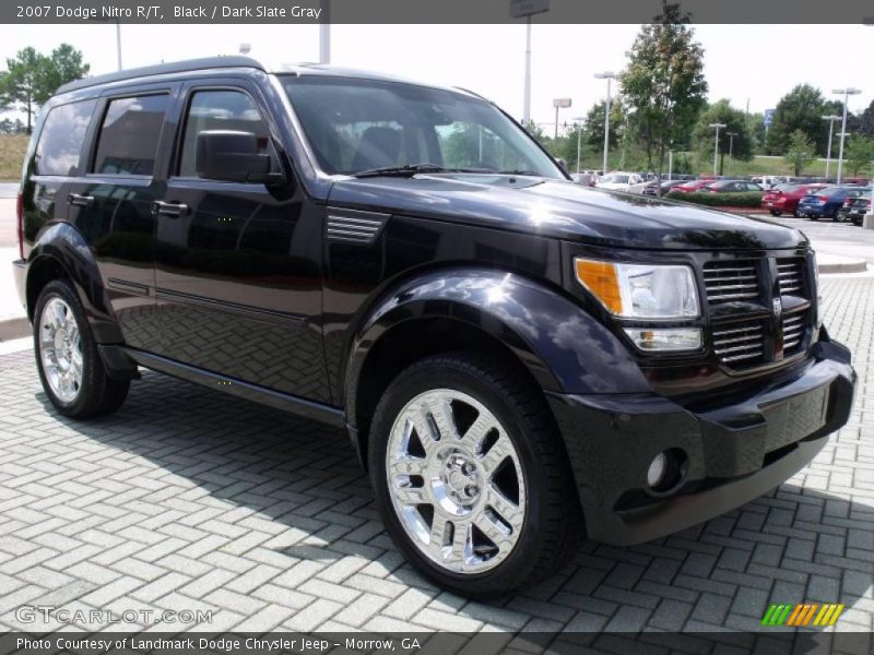Black / Dark Slate Gray 2007 Dodge Nitro R/T