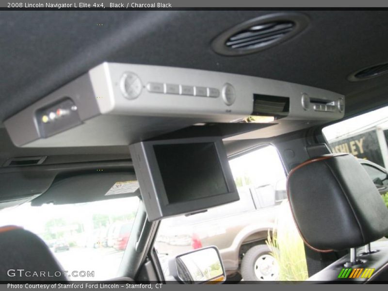 Black / Charcoal Black 2008 Lincoln Navigator L Elite 4x4