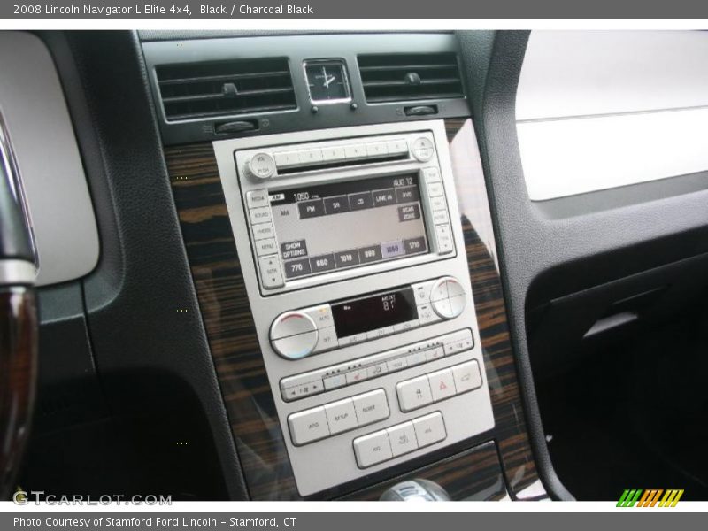 Black / Charcoal Black 2008 Lincoln Navigator L Elite 4x4