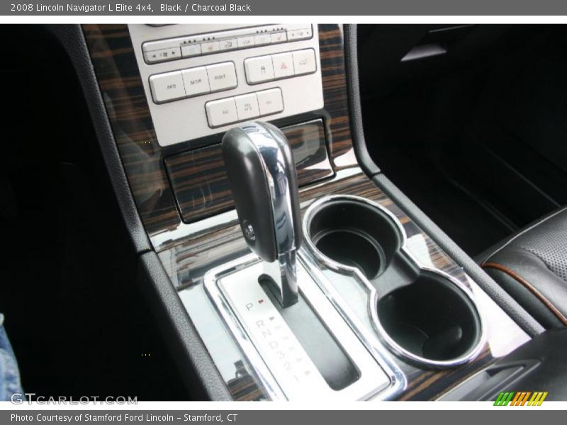Black / Charcoal Black 2008 Lincoln Navigator L Elite 4x4