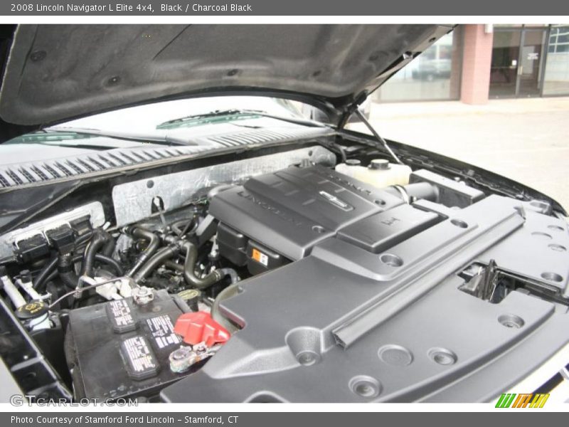 Black / Charcoal Black 2008 Lincoln Navigator L Elite 4x4