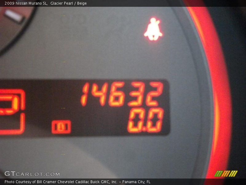 Glacier Pearl / Beige 2009 Nissan Murano SL