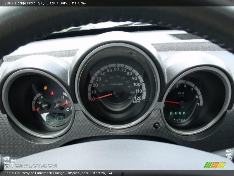 Black / Dark Slate Gray 2007 Dodge Nitro R/T